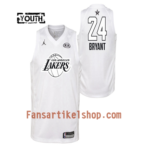 NBA Los Angeles Lakers Trikot Kobe Bryant 24 2018 All-Star Jordan Brand Weiß Swingman - Kinder NBA Los Angeles Lakers Trikot Kobe Bryant 24 2018 All-Star Jordan Brand Weiß Swingman - Kinder